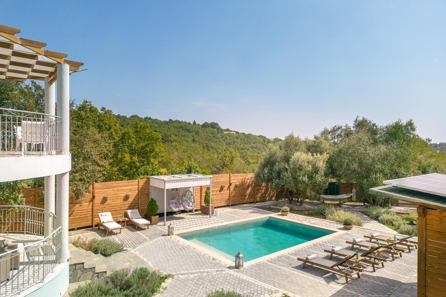 Villa Serenity - Off Grid Villa Pouládes エクステリア 写真