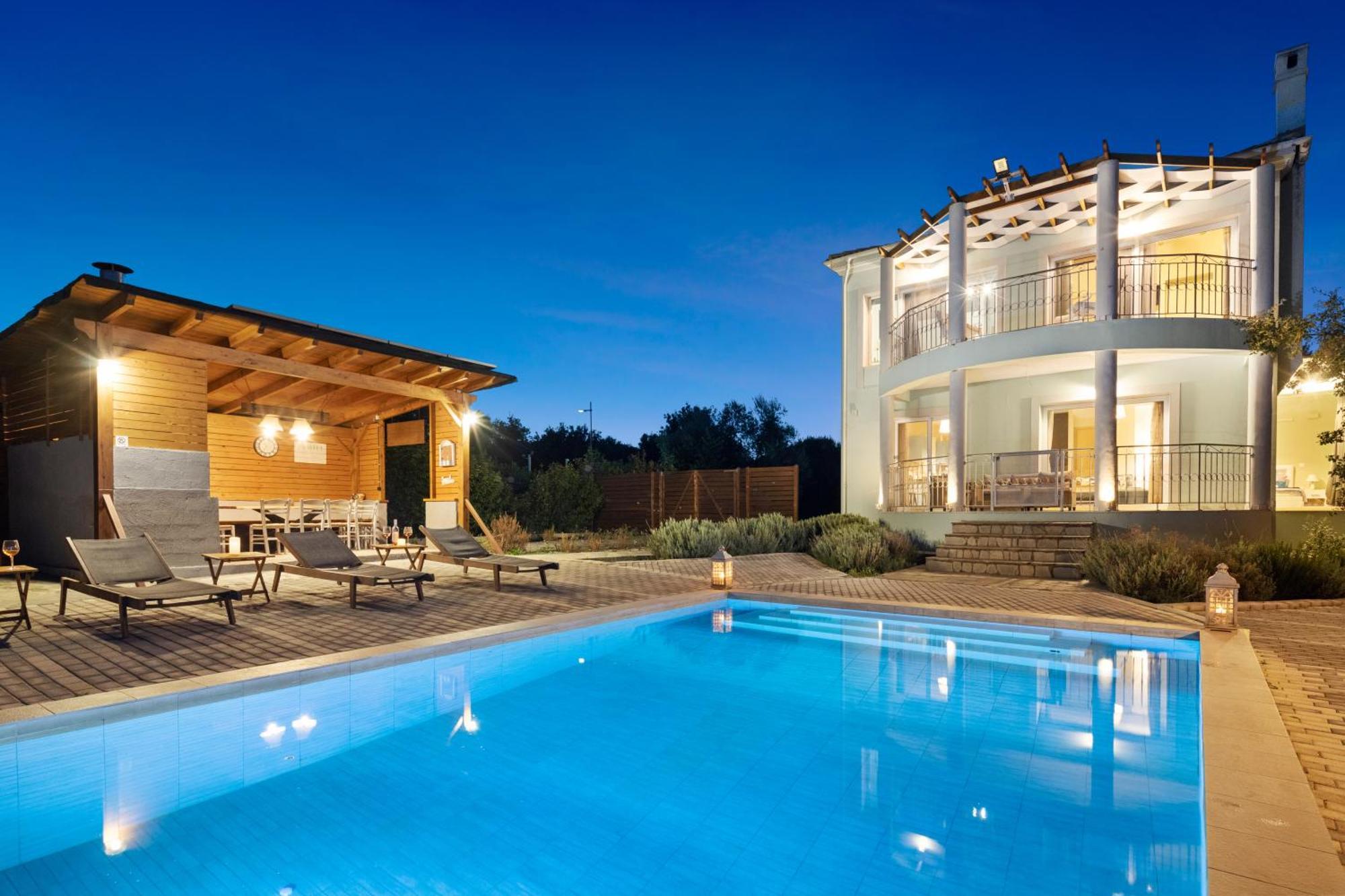 Villa Serenity - Off Grid Villa Pouládes エクステリア 写真