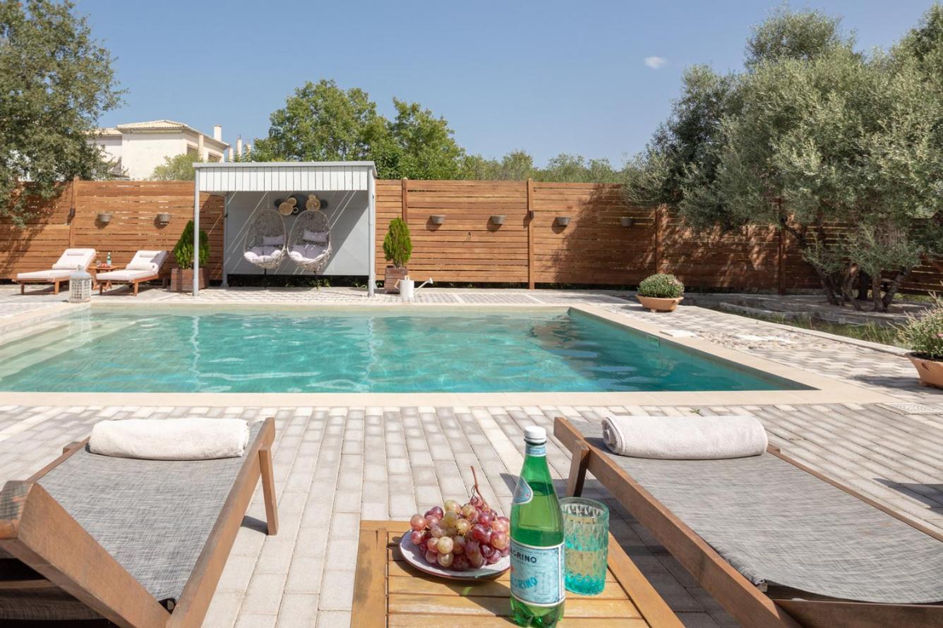 Villa Serenity - Off Grid Villa Pouládes エクステリア 写真