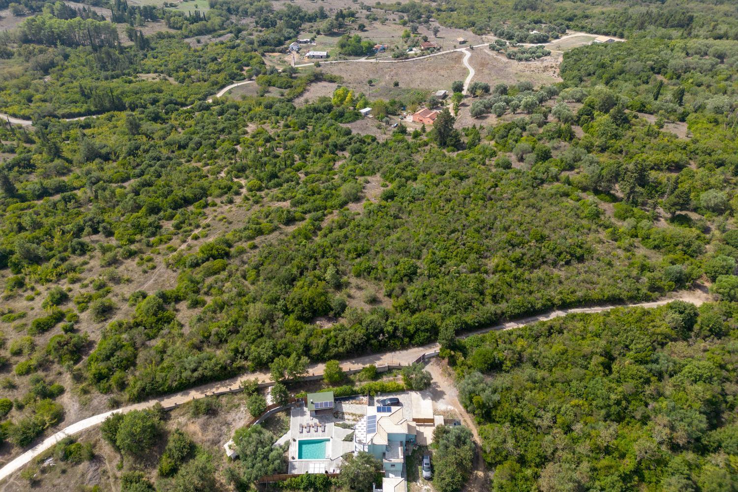 Villa Serenity - Off Grid Villa Pouládes エクステリア 写真