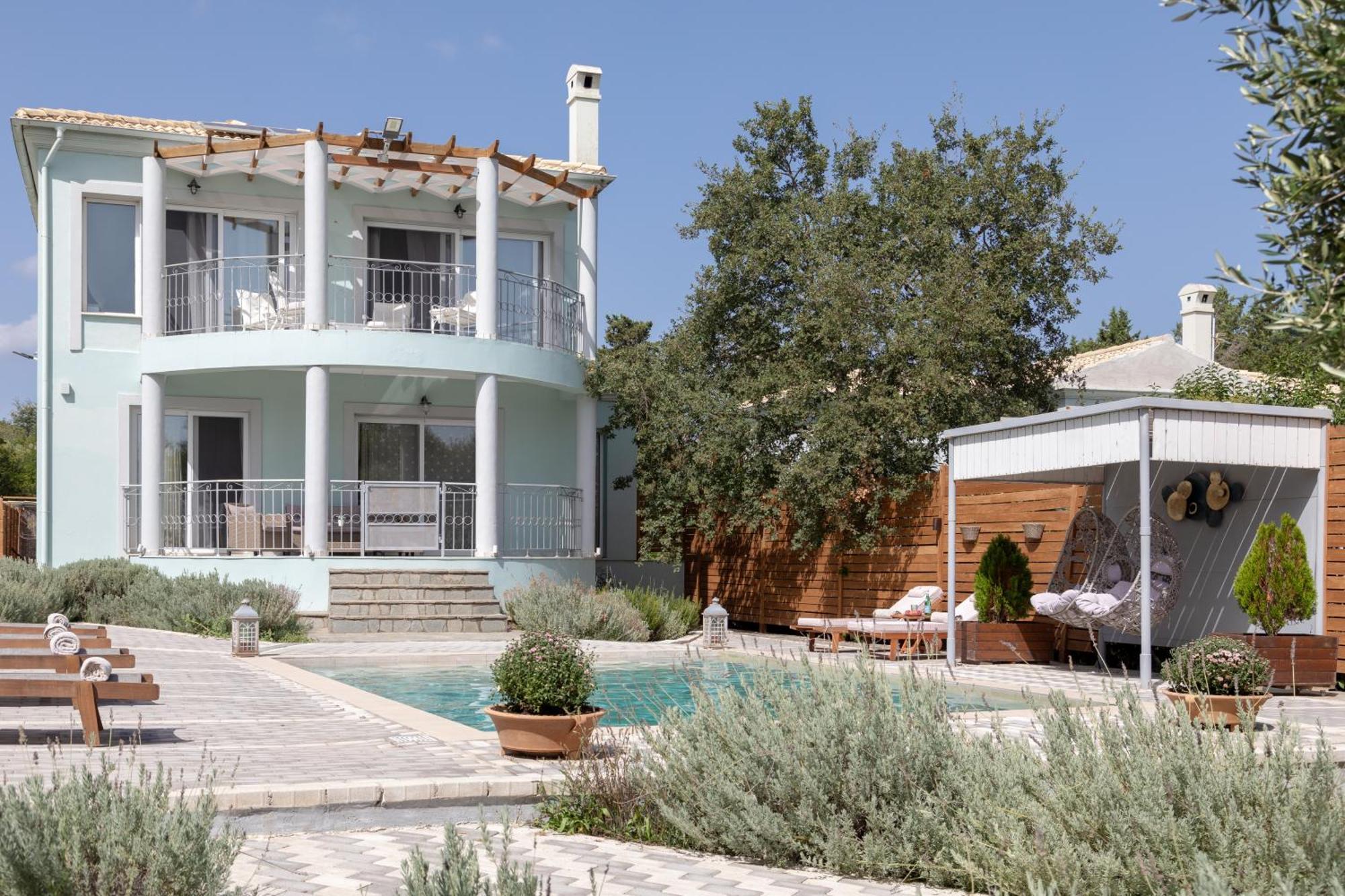 Villa Serenity - Off Grid Villa Pouládes エクステリア 写真